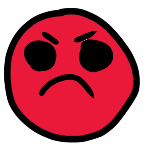 😡 Стикер «У меня нет прав» для Telegram