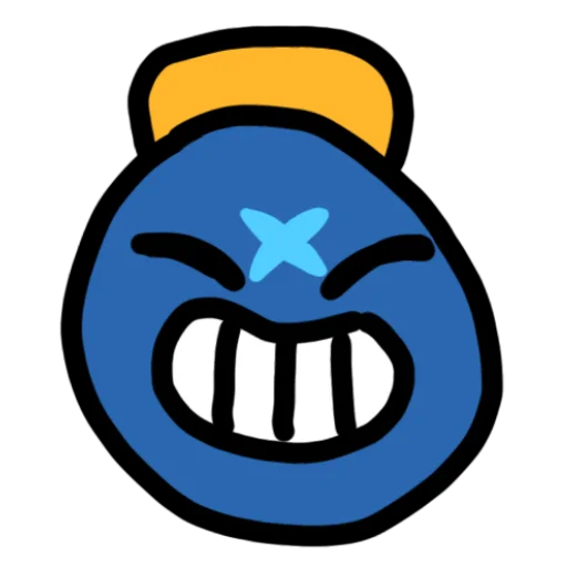 😁 Стикер «У меня нет прав» для Telegram