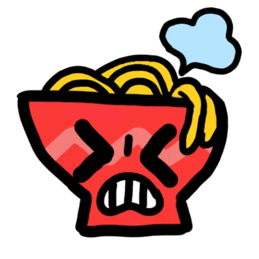😡 Стикер «У меня нет прав» для Telegram