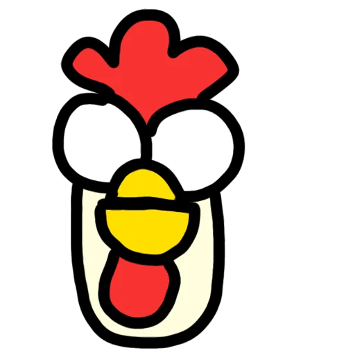 🐔 Стикер «У меня нет прав» для Telegram
