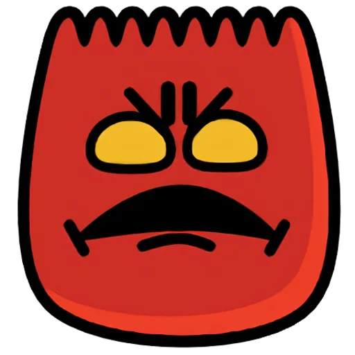 👹 Стикер «тиктокишы» для Telegram