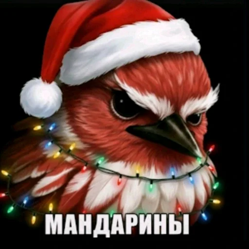 🫤 Стикер «вряд ли птички» для Telegram