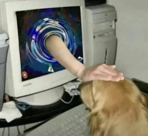 🐶 Стикер «tiktok comment» для Telegram
