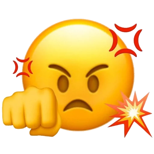 👊 Стикер «eMoJiS i NeEd In My LiFe» для Telegram