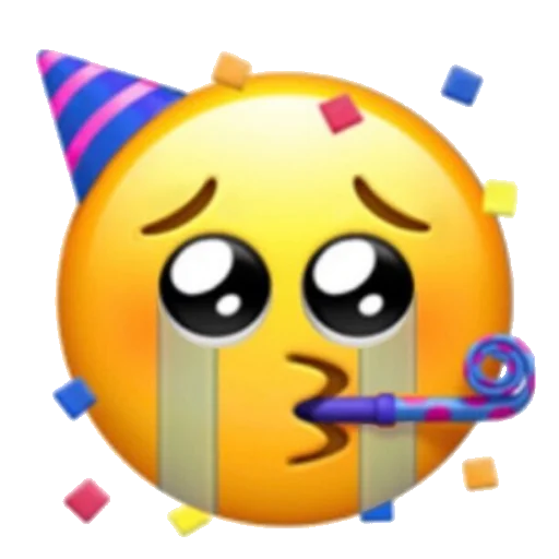 🥳 Стикер «eMoJiS i NeEd In My LiFe» для Telegram