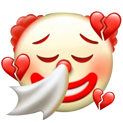 🤡 Стикер «eMoJiS i NeEd In My LiFe» для Telegram