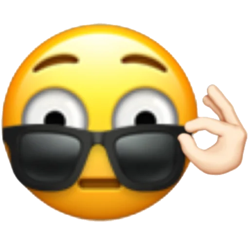 😎 Стикер «eMoJiS i NeEd In My LiFe» для Telegram