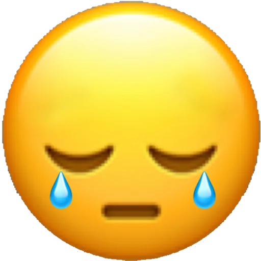 😢 Стикер «eMoJiS i NeEd In My LiFe» для Telegram