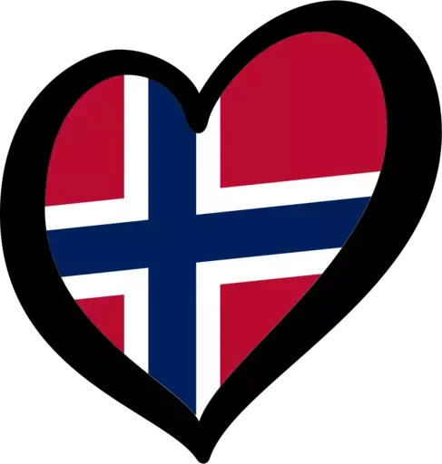 🇳🇴 Стикер «TIKTOK EUROVISION» для Telegram