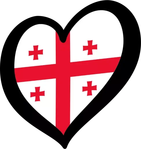🇬🇪 Стикер «TIKTOK EUROVISION» для Telegram