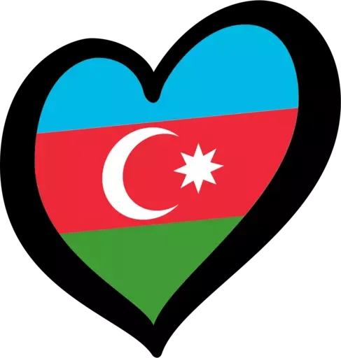 🇦🇿 Стикер «TIKTOK EUROVISION» для Telegram