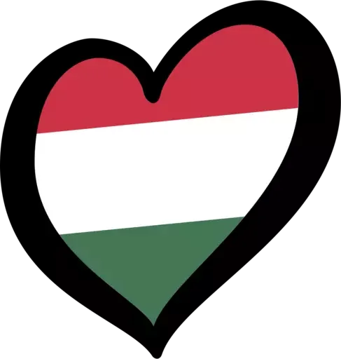 🇭🇺 Стикер «TIKTOK EUROVISION» для Telegram