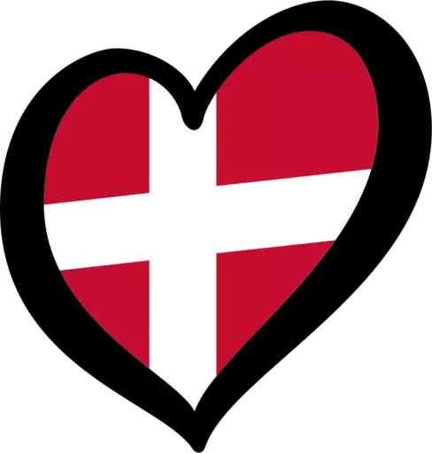 🇩🇰 Стикер «TIKTOK EUROVISION» для Telegram