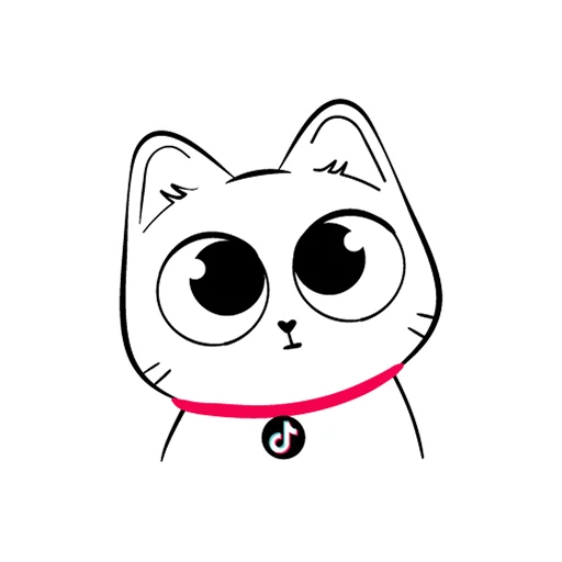 🤪 Стикер «TikTok Kot» для Telegram
