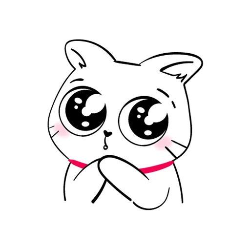 🥺 Стикер «TikTok Kot» для Telegram