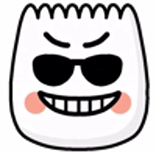 😎 Эмодзи «TikTok Smiles» для Telegram