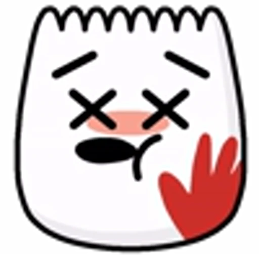 😵 Эмодзи «TikTok Smiles» для Telegram