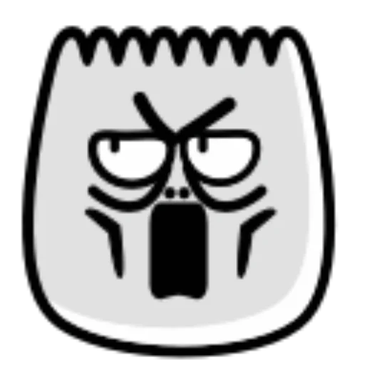 👹 Стикер «тикток смайлики» для Telegram