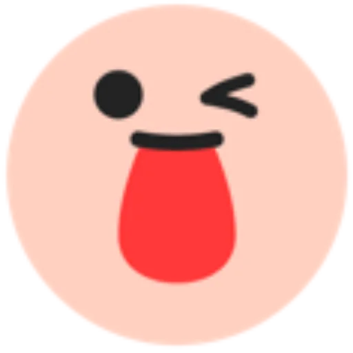 😜 Стикер «тикток смайлики» для Telegram