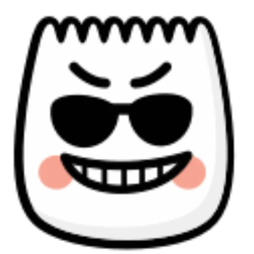 😎 Стикер «тикток смайлики» для Telegram