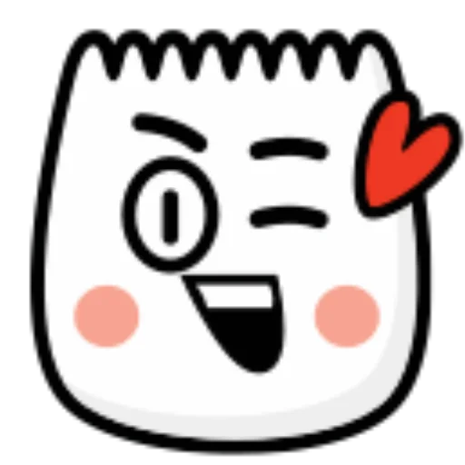😘 Стикер «тикток смайлики» для Telegram