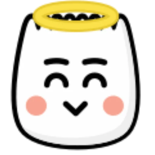 😇 Стикер «тикток смайлики» для Telegram