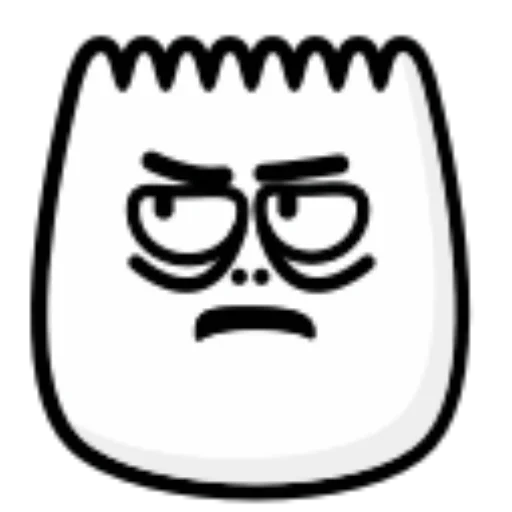 😬 Стикер «тикток смайлики» для Telegram