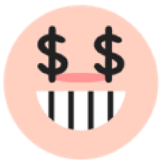 🤑 Стикер «тикток смайлики» для Telegram