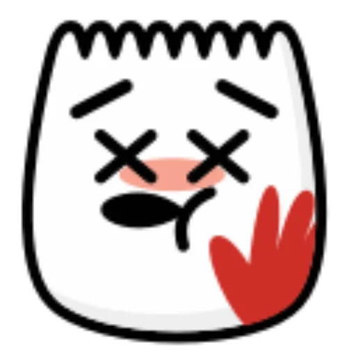 😵 Стикер «тикток смайлики» для Telegram