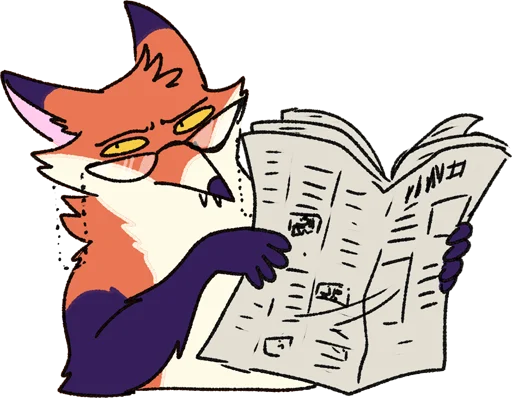 📰 Стикер «Tilly» для Telegram
