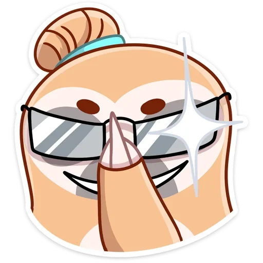😈 Стикер «Ленивец Тим» для Telegram