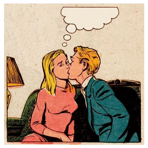 😢 Стикер «Time for comics» для Telegram