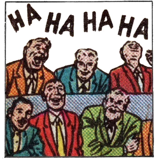 😡 Стикер «Time for comics» для Telegram