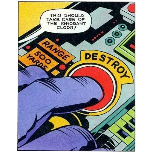 🙄 Стикер «Time for comics» для Telegram