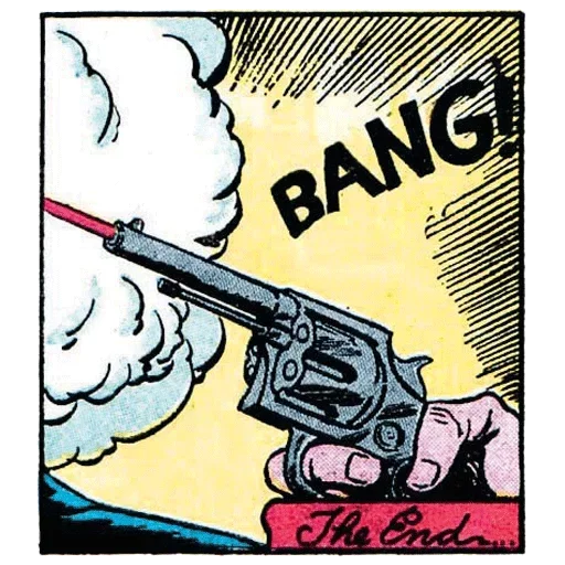 🙄 Стикер «Time for comics» для Telegram