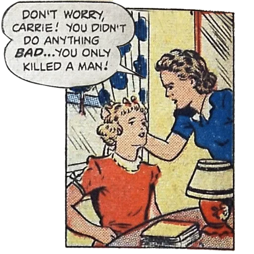 😲 Стикер «Time for comics» для Telegram