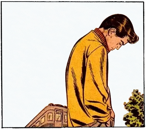 🙄 Стикер «Time for comics» для Telegram