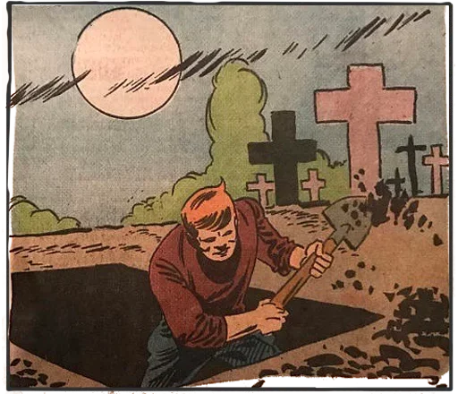 😏 Стикер «Time for comics» для Telegram