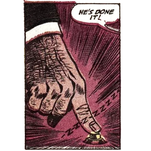 ☹️ Стикер «Time for comics» для Telegram