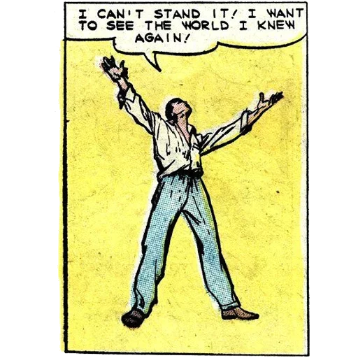 ☹️ Стикер «Time for comics» для Telegram