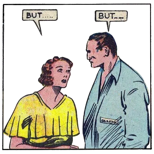 🤓 Стикер «Time for comics» для Telegram