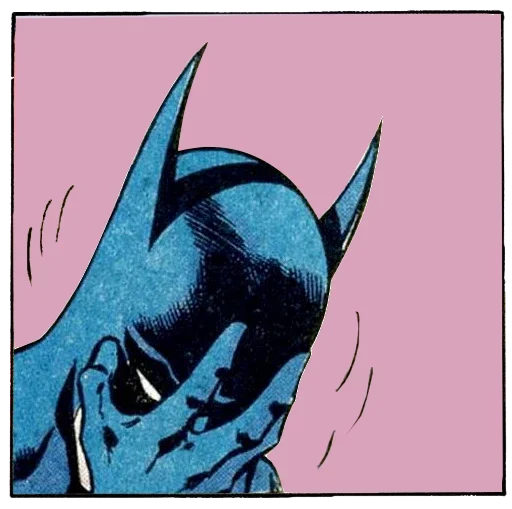😣 Стикер «Time for comics» для Telegram