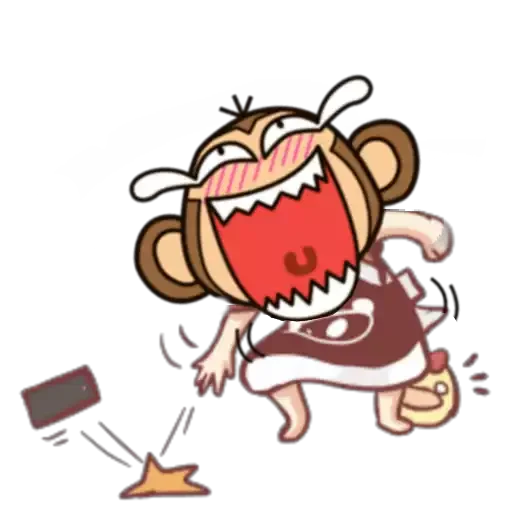 🐵 Стикер «monkey» для Telegram