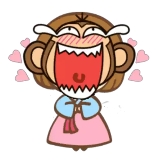 🐵 Стикер «monkey» для Telegram
