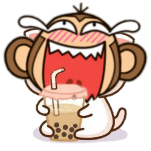 🐵 Стикер «monkey» для Telegram
