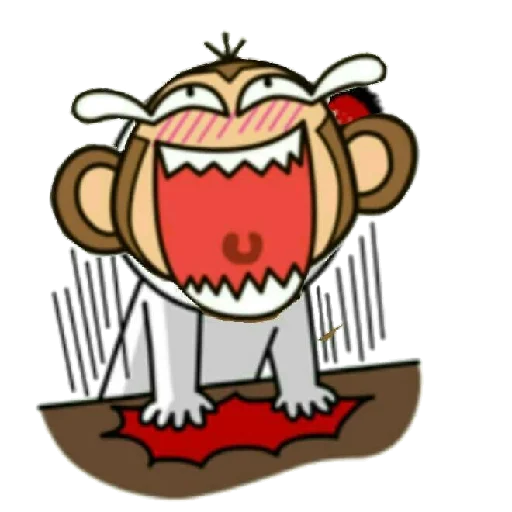 🐵 Стикер «monkey» для Telegram