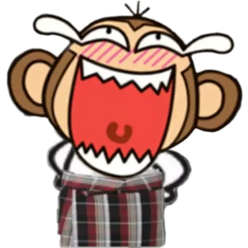 🐵 Стикер «monkey» для Telegram