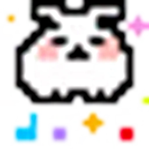 🤍 Эмодзи «pixel tinies» для Telegram