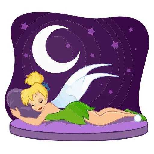 😴 Эмодзи «Динь-Динь» для Telegram