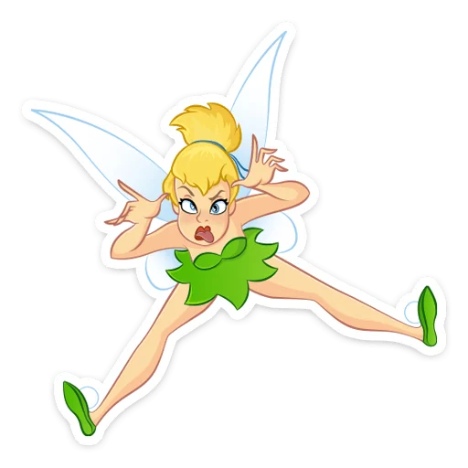 😛 Стикер «Динь-Динь» для Telegram